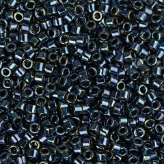 11/0 Delica Bead #0006 Gunmetal Iris 5.2g