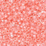 11/0 Delica Bead #0070 Rose/Pink AB Lined 5.2g