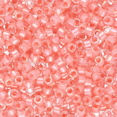 11/0 Delica Bead #0070 Rose/Pink AB Lined 5.2g