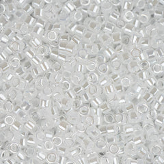 11/0 Delica Bead #0231 Crystal White Ceylon 5.2g