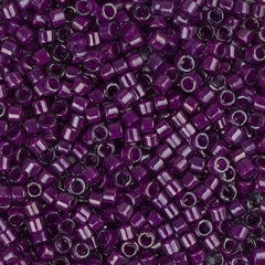 11/0 Delica Bead #0281 Pale Blue Magenta Lined 5.2g