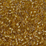 11/0 Delica Bead #0911 Peridot Sparkle Topaz Lined 5.2g