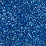 11/0 Delica Bead #0920 Blue Cerulean Sparkle Crystal Lined 5.2g