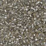 11/0 Delica Bead #1211 Silver Lined Grey Mist 5.2g