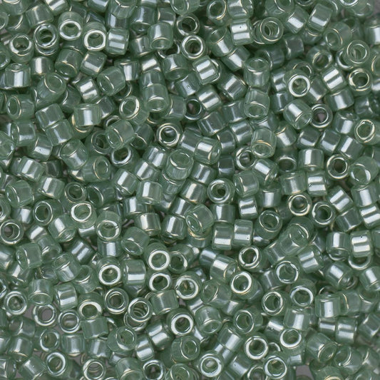 11/0 Delica Bead #1484 Light Green Moss Transparent Luster 5.2g