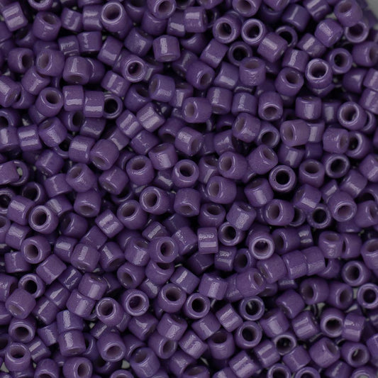 11/0 Delica Bead #2140 Duracoat Opaque Dark Mauve 5.2g