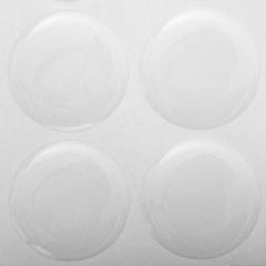Epoxy Sticker Clear Round 2" 4/pk