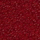 15/0 Miyuki Seed Beads #0141 Transparent Ruby 22g