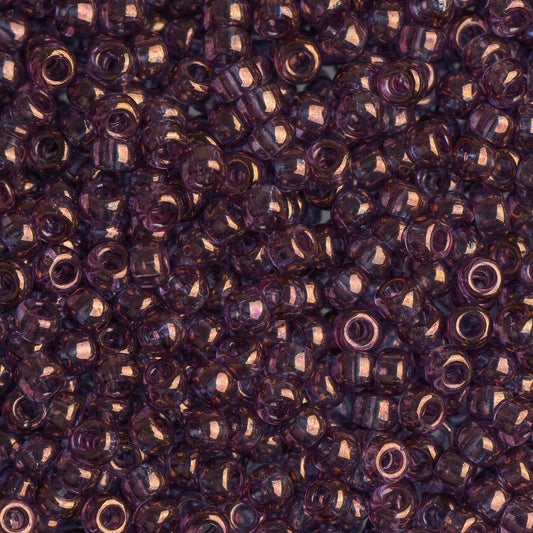 11/0 Miyuki Seed Beads #0312 Amethyst Gold Luster 22g