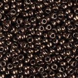 11/0 Miyuki Seed Beads #0461 Metallic Chocolate 22g