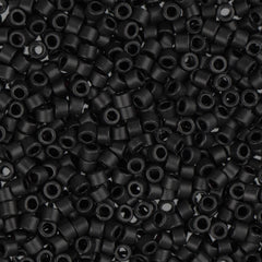 11/0 Delica Bead #0310 Black Matte 5.2g