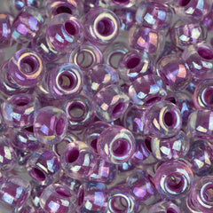 6/0 Miyuki Seed Beads #0264 Magenta AB Lined 22g