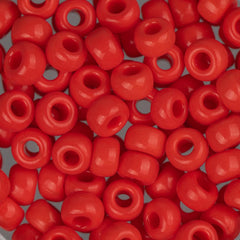 6/0 Miyuki Seed Beads #0407 Opaque Red Vermillion 22g