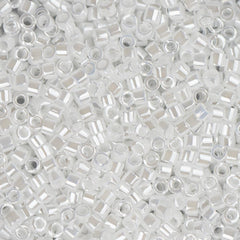 11/0 Delica Bead #0201 White Pearl Luster 50g Bag