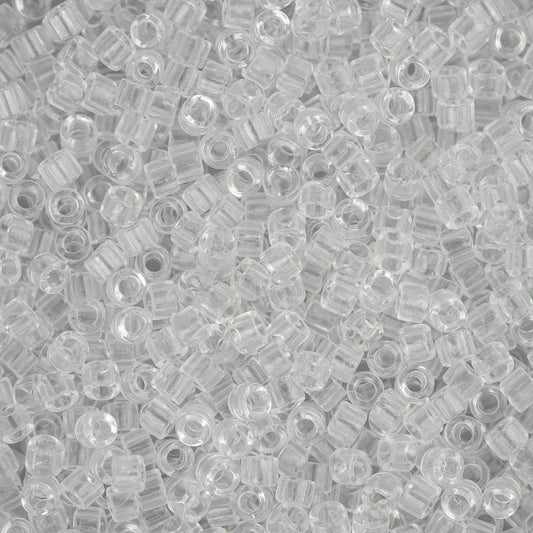 11/0 Delica Bead #0141 Transparent Crystal 5.2g