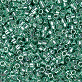 11/0 Delica Bead #0426 Dark Green Mint Galvanized 5.2g