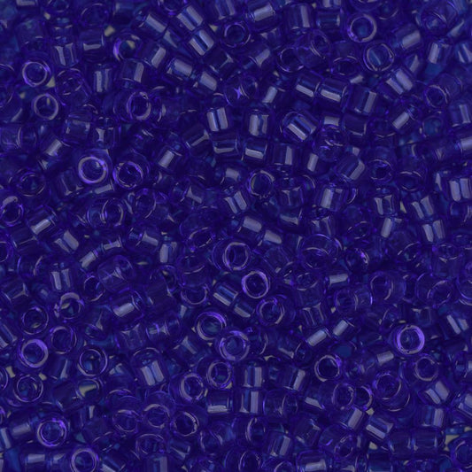 11/0 Delica Bead #0707 Transparent Sapphire 5.2g