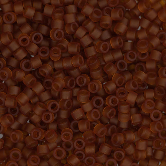 11/0 Delica Bead #0764 Amber Matte 5.2g