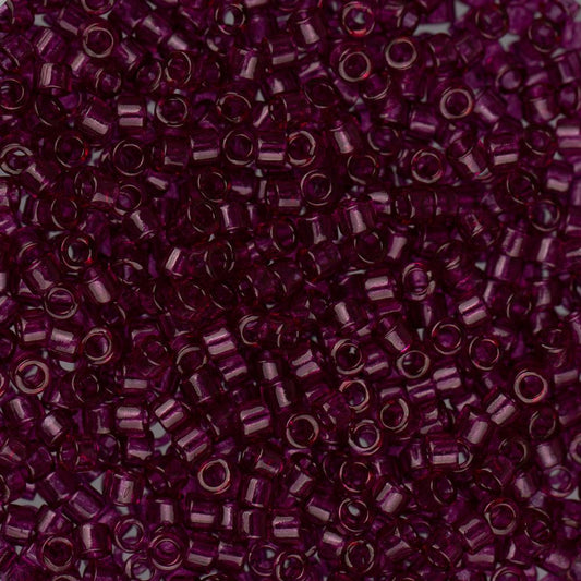 11/0 Delica Bead #1312 Red Wine Transparent 5.2g