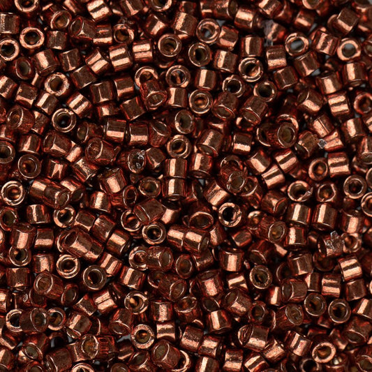 11/0 Delica Bead #1842 Duracoat Galvanized Dark Berry 5.2g