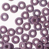 *Czech O Beads White Lilac Vega Luster 8.1g