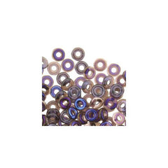 *Czech O Beads 8.1g Amethyst Azuro