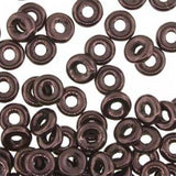 *Czech O Beads Jet Lilac Vega Luster 8.1g