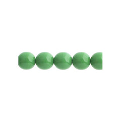 Czech Druk 3mm Beads 62/strand Opaque Green