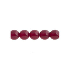 Czech Druk 3mm Beads 62/strand Trans Garnet