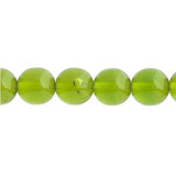Czech Round Druk Beads 3mm Transparent Olivine 62/strand