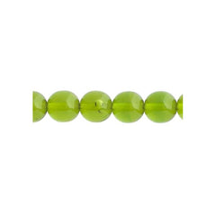 Czech Druk 3mm Beads 62/strand Trans Olivine