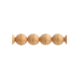 Czech Round Druk Beads 4mm Opaque Ivory 45/strand
