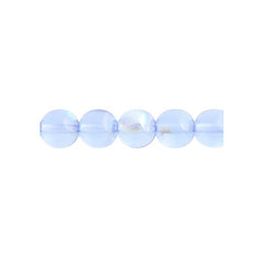 Czech Druk 4mm Beads 45/strand Trans Light Sapphire AB