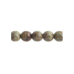 Czech Druk 4mm Beads 45/strand Opaque Olivine Travertine