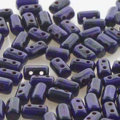 *Czech Rulla Beads Blue Travertine 22g